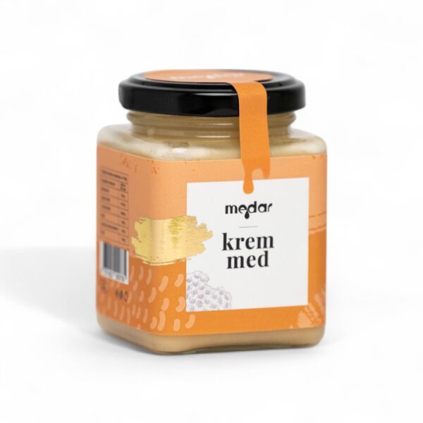 Krem med